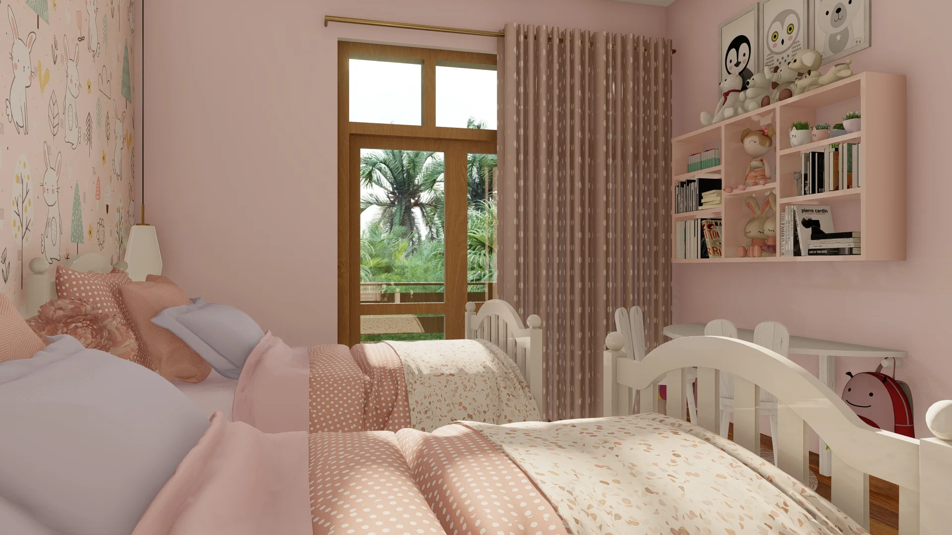 Rose Sisters, Abeysinghe House, Piliyandala, kid/girl bedroom