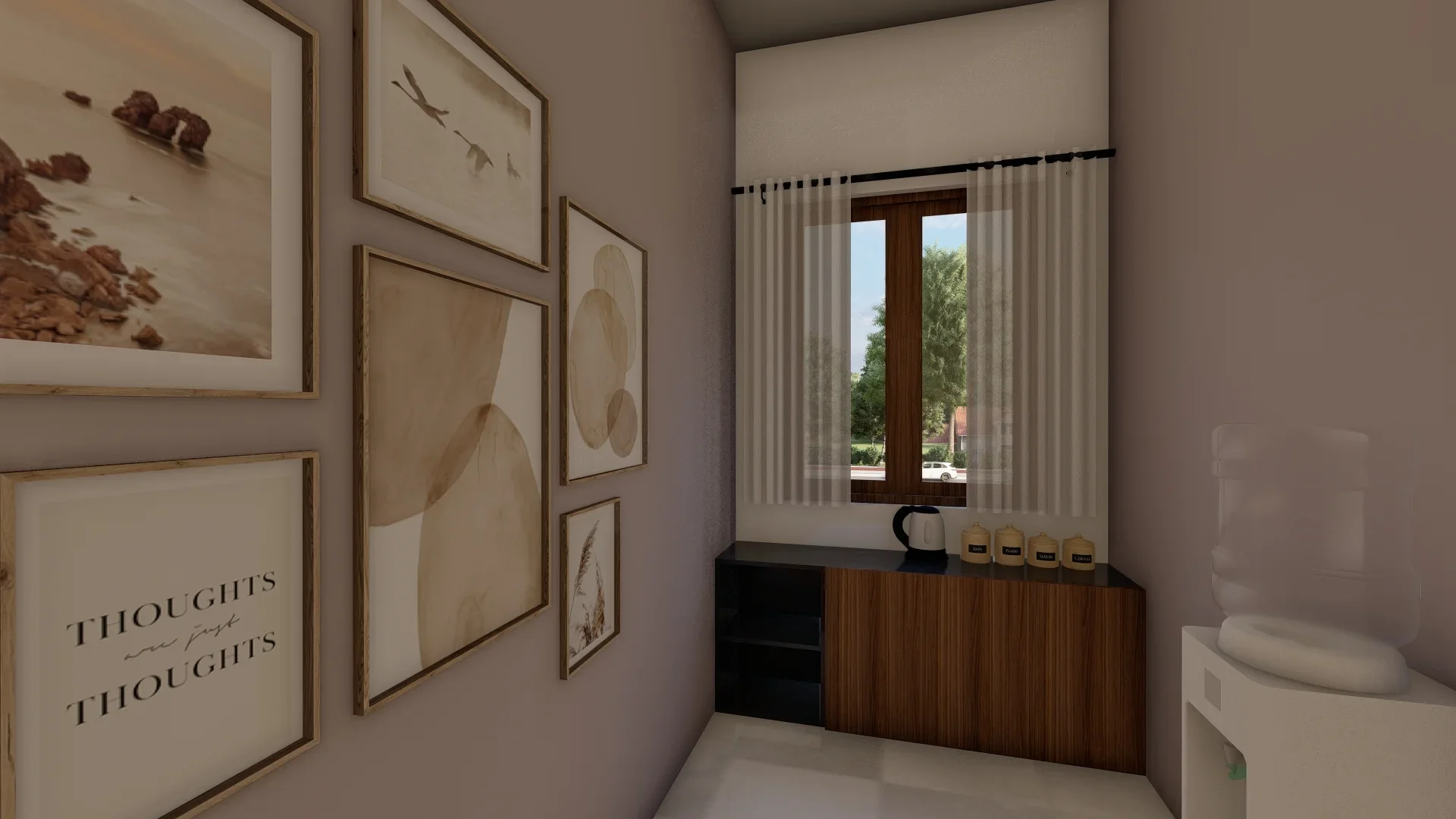 The Balanced Modern Home, Makuluduwa, kitchen