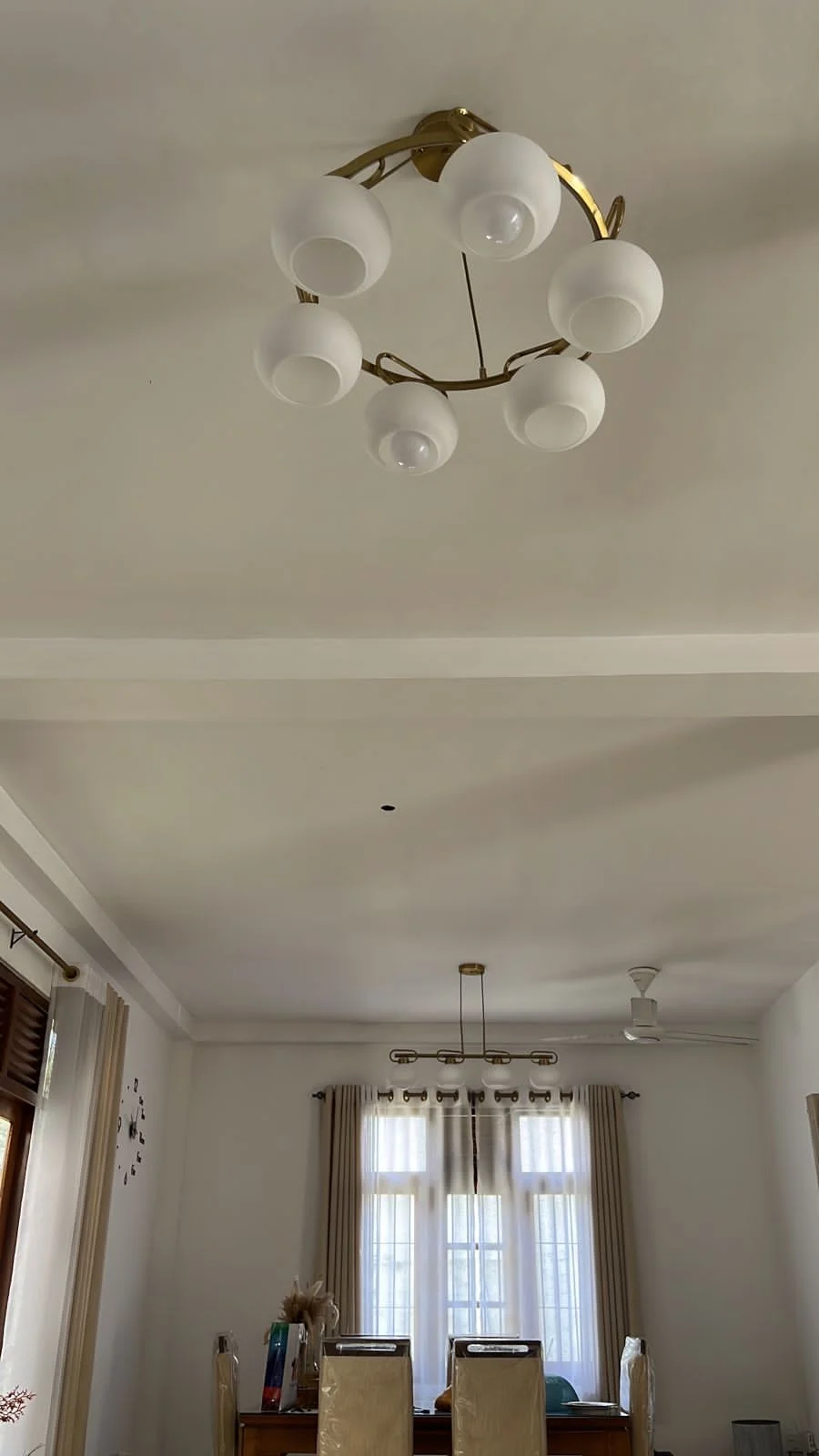 Residential interior design project, Navinna, style and budget, living area, work in progress
