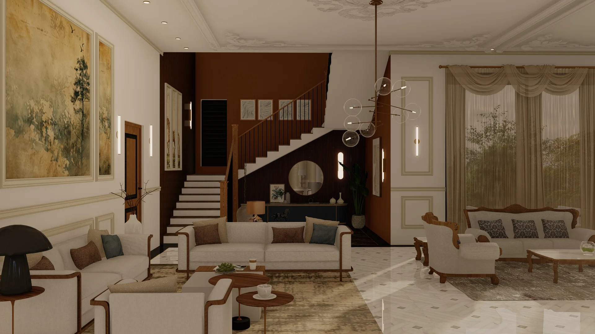 Elegant Home, Pelmadulla, Living room