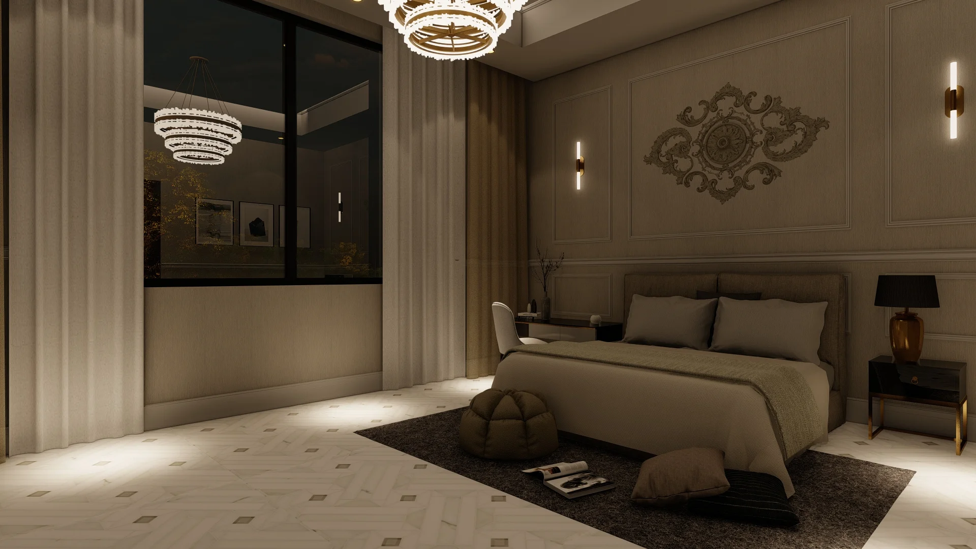 Elegant Home, Pelmadulla, bedroom 1