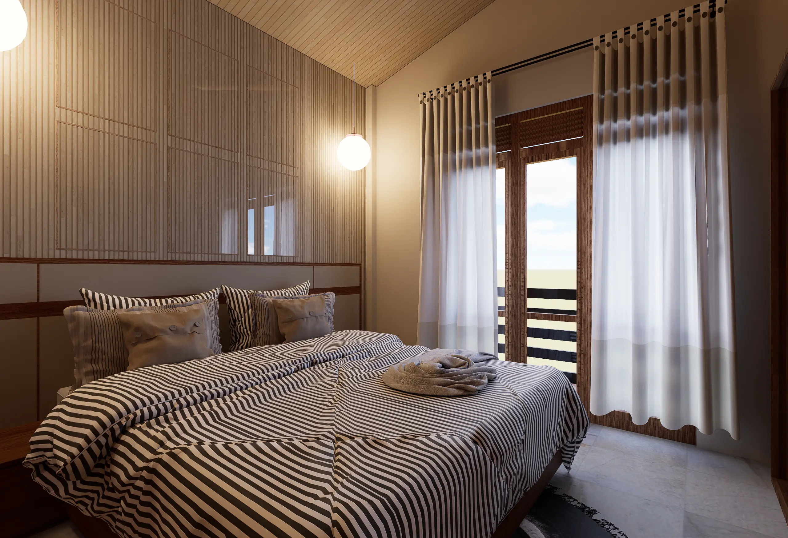 Timeless Luxury Villa Interior Design Project in Oruwala, Colombo, Sri Lanka, bedroom-2a