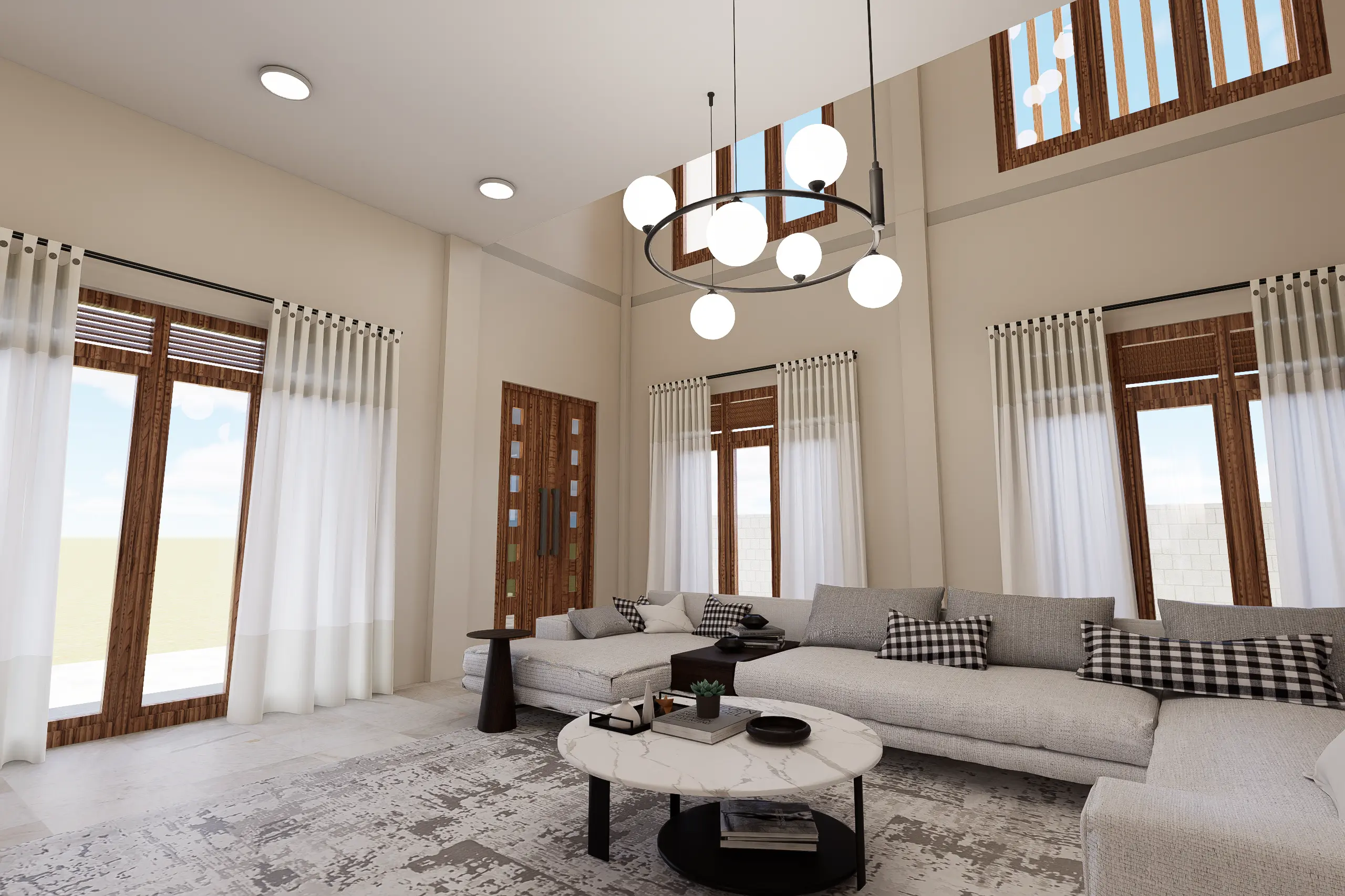 Timeless Luxury Villa Interior Design Project in Oruwala, Colombo, Sri Lanka, living-room-1a