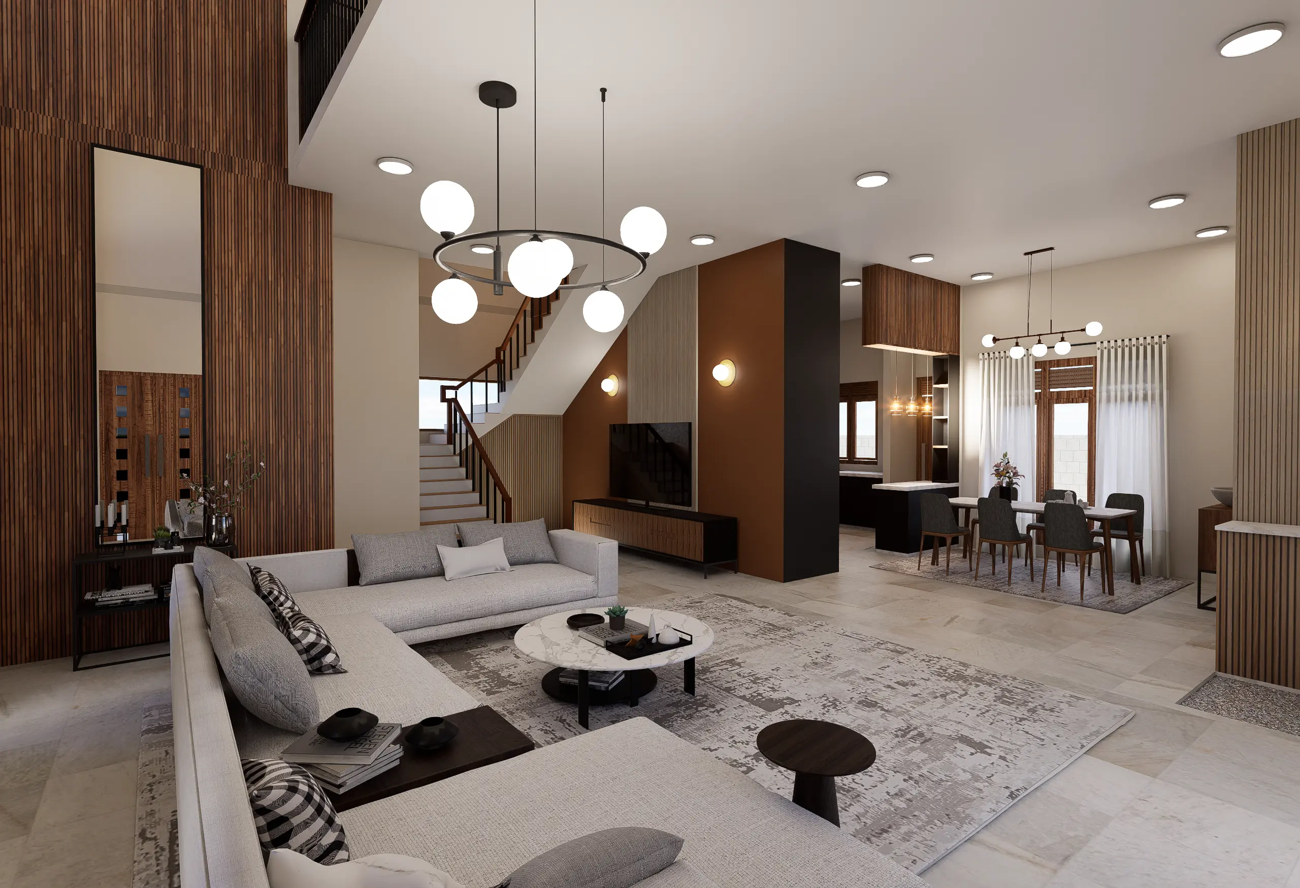 Timeless Luxury Villa Interior Design Project in Oruwala, Colombo, Sri Lanka, living-room-1b